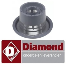 635121120 - Afvoerfilter voor voorlader vaatwasser DIAMOND DC502