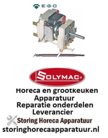 128375246 -Thermostaat t.max. 645°C instelbereik 100-615/645°C 2-polig 2NO 16A SOLYMAC