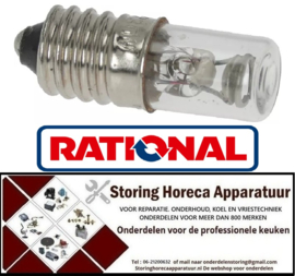 775359585 - Neonlamp fitting E10 230V Groen ø 10mm L 28mm RATIONAL
