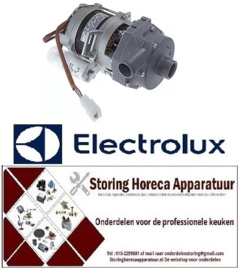 616501616 - Naspoelpomp ingang ø 30 uitgang ø 27 440V 60Hz fasen 1 0,28kW ELECTROLUX