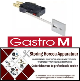 425300277 - Microschakelaar met hendel bediend door hendel 250V 16A voor vaatwasser GASTRO-M