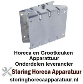 715542094 - Wandhouder RVS voor slanghaspel zwenkbaar rotatiehoek 100°