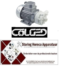 284499279 - Waspomp ingang ø 28mm uitgang ø 26mm type B246.2520 230/400V 50Hz fasen 3 0,18kW 0,25PS - COLGED