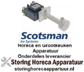 104500048 - Pomp ijsblokjesmachine REBO type MH50F, 60W, 230V, 50Hz uitgang ø 18mm L 137mm rotatierichting rechts voor ijsmaker SCOTSMAN