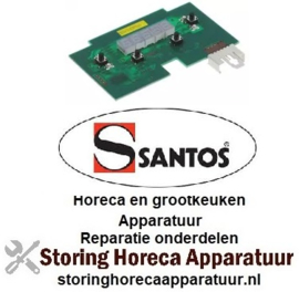 251402205 - Displayprintplaat voor doseerapparaat SANTOS No 55