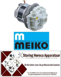 867499128 - Waspomp ingang ø 45mm uitgang ø 40mm type 4228.1503 230V 50Hz 0,55kW L 207mm rotatierichting rechts MEIKO