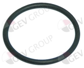 100809 - O-ring EPDM materiaaldikte 2mm, ID ø 21mm vpe 1stuk