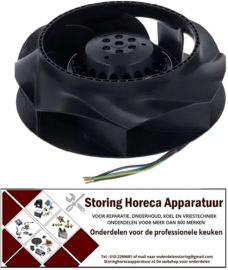 1243240485 - Ventilator R2E190-RA26-57 ventilatorblad ø 190mm messen 7 220-230V 50/60Hz 52/65W ø 190mm H 68,5mm EBM PAPST