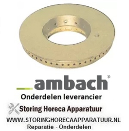 981103041 - Branderdeksel E ø 125 mm AMBACH