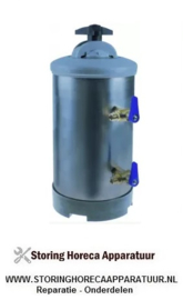 533530120 - Waterontharder manueel met 2 ventielen containercapaciteit 8l harshoeveelheid 5,6l
