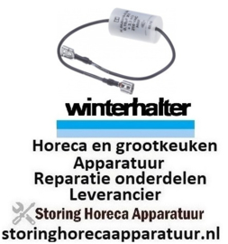 297365149 -Ontstoringsfilter type K,0526015-3,3K 250V aansluiting vlaksteker 6,3mm kabellengte 100mm Winterhalter