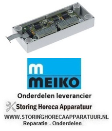 264403115 -Displayprintplaat voor vaatwasser L 141mm B 55mm kabellengte 140mm met behuizing Meiko