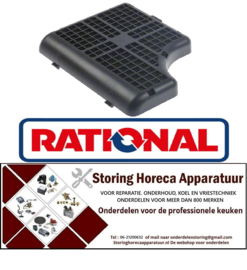 673698609 - Filterinzet L 180mm B 140mm H 22mm kunststof  RATIONAL