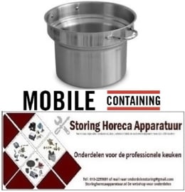 319.95.8235 - Binnenpan met twee handgrepen – ca. 9 liter Mobile Containing