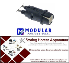 456360736 -Signaallamp 250V rood aansluiting 2-aderig kabellengte 800mm kabelmateriaal silicone -Modular
