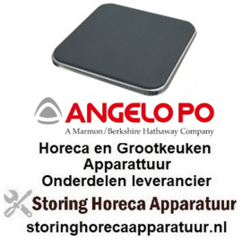 VE837490074 - Kookplaat maat 300x300mm 4000W 400V voor Angelo Po