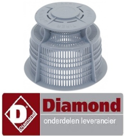 121121115 - Aanzuigfilter voor pottenwasser DIAMOND GLB0041/GN
