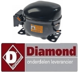 3222018400052 - Compressor koelmiddel R600a voor kofferflessenkoeler DIAMOND BVL030P