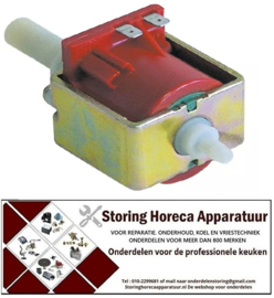 205500124 - Vibriatiepomp type EX 5, 230V, 48W, 50/60Hz ingang ø 6 uitgang ø 1/8" ID vlakafdichtend ULKA