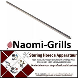 376693454 - Spies grootte 11x11mm L 695mm voor NAOMI-GRILLS