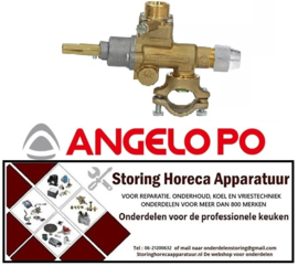 344101661 - Gaskraan 22S/V voor lavasteengrill ANGELO-PO