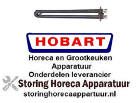 231419183 -Verwarmingselement 7320W 254V L 355mm B 35mm H 35mm VC 3 rondflens aansluiting F6,3 HOBART