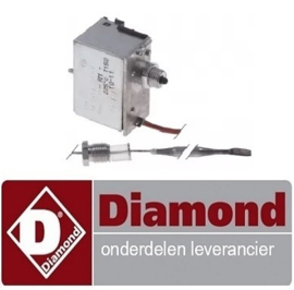 179375996 - Maximaalthermostaat uitschakeltemp. 225°C gas friteuse DIAMOND G77