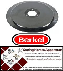 433699984 - Rondmes ø 220 mm RVS voor snijmachine BERKEL