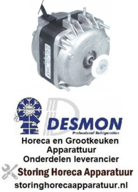 151601359 -Ventilatormotor 18W 230V 50/60Hz lager glijlager B 83mm aansluiting 3-aderig kabellengte 1000mm DESMON