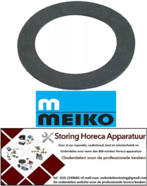 105501066 - Meiko Vlakpakking rubber D1 ø 78mm D2 ø 60mm materiaaldikte 2mm vpe 1stuk