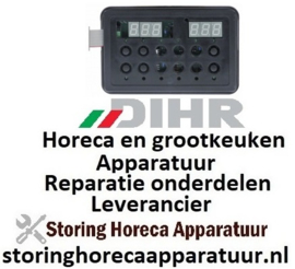 184403231 - Bedieningsprint vaatwasser 80E/81E L 155mm B 100mm met beeldscherm H 25mm knoppen 6 voor vaatwasser DHIR