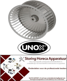 EM225KVN1030A - Ventilatorblad D1 ø 196mm H1 81mm voor oven UNOX