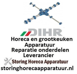 137517025 -Was- en naspoelarm  L 455mm naspoelarm L 455mm wassproeier 8 naspoelsproeier 5 -DIHR