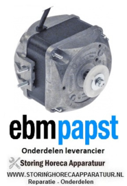 1916.017.59 - Ventilatormotor 18W 230V 50/60Hz B 93mm K 15mm E 43,5mm buitenmaat 83x83mm kabellengte 1500mm