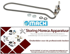 127419166 - Verwarmingselement 1400W  230V  - pijp ø 6,3 mm MACH