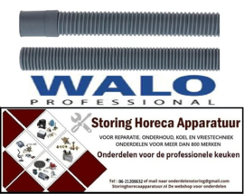805530587 - Afvoerslang DN28 L 2000mm recht ø binnen 32mm slang ø buiten 35mm recht ø buiten 40mm WALO