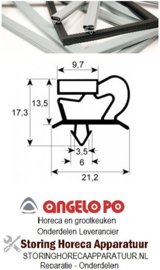 952900861 - Koeldeurrubber B 373mm L 570mm steekmaat ANGELO-PO 6EB4