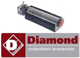 17940701051 - Dwarsstroomventilator LINKS voor koelwerkbank DIAMOND DT224/R2