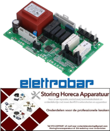 PRINTPLAAT ELETTROBAR VAATWASSER HORECA EN GROOTKEUKEN REPARATIE ONDERDELEN