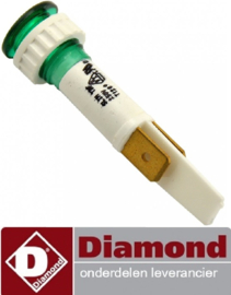 VE15637.378 - Signaallamp Groen voor friteuse DIAMOND F12TR/SP