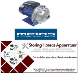 045499255 - Pomp ingang ø 1 1/4" ID uitgang ø 1" 230 volt METOS