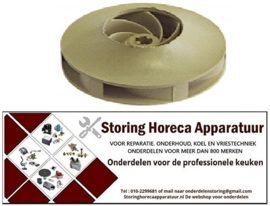 105510607 - Pompschoep ø 85mm H 29mm asafname ø 9x8mm rotatierichting rechts messen 6