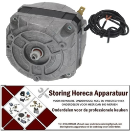 414500781 - Ventilatormotor 11W 230V 50-60Hz L 83mm B 83mm H 75mm schacht ø 7mm