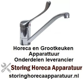 466540159 - Eenhendeleengatsmengkraan hendel lang keramisch cartouche ø40mm uitlooplengte 230mm