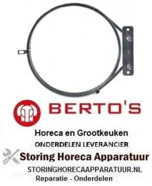 414418134 - Verwarmingselement 3300 W 240 voor Bertos oven