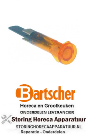 566359140 - Signaallamp ø 10mm geel 230V BARTSCHER