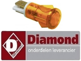 138A08003 - Signaallamp oranje voor contactgrill  DIAMOND  : BIGFOOD/SN