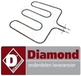 31056500600 - Verwarmingselement voor heteluchtoven DIAMOND BRIO 43/X-N