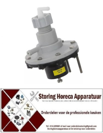 123361002 - Naglansdoseerder glansspoelmiddel ingang 6x8mm uitgang 4x6mm drukaansluiting ø 4x6mm
