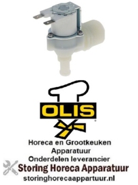 950374016 -Magneetventiel enkel haaks 230VAC ingang 3/4" uitgang 13mm DN10 inschakeltijd 100% RPE polyamide OLIS